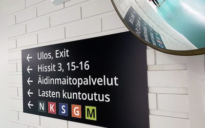 Oulun yliopistollisen sairaalan uusi opastus