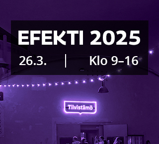 Efekti 2025. 26.3. Klo 9–16