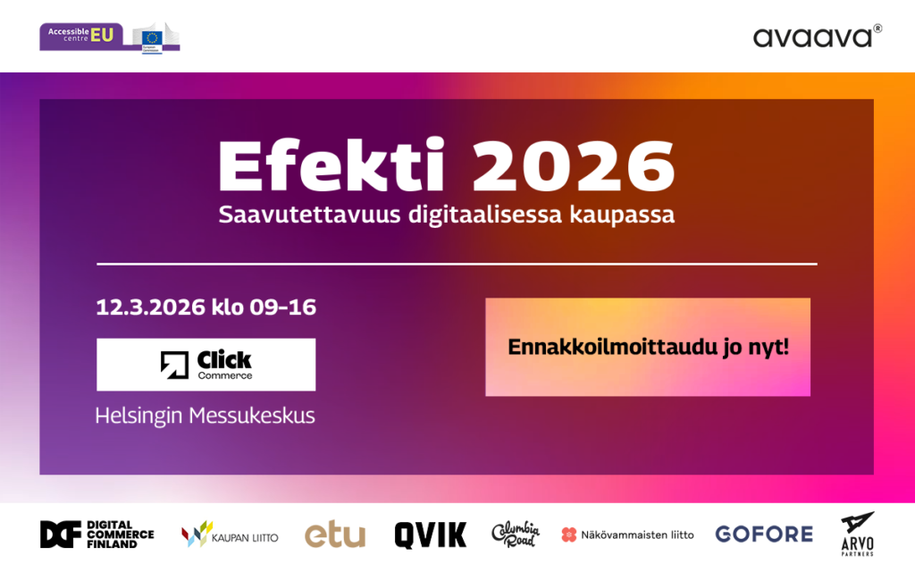 Efekti 2026 -mainos